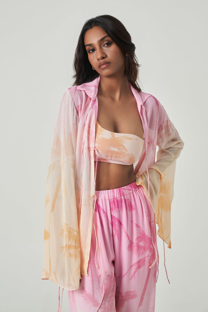 SUMMER AWAY Leon Ombre Palm Pant-The Shop Laguna Beach