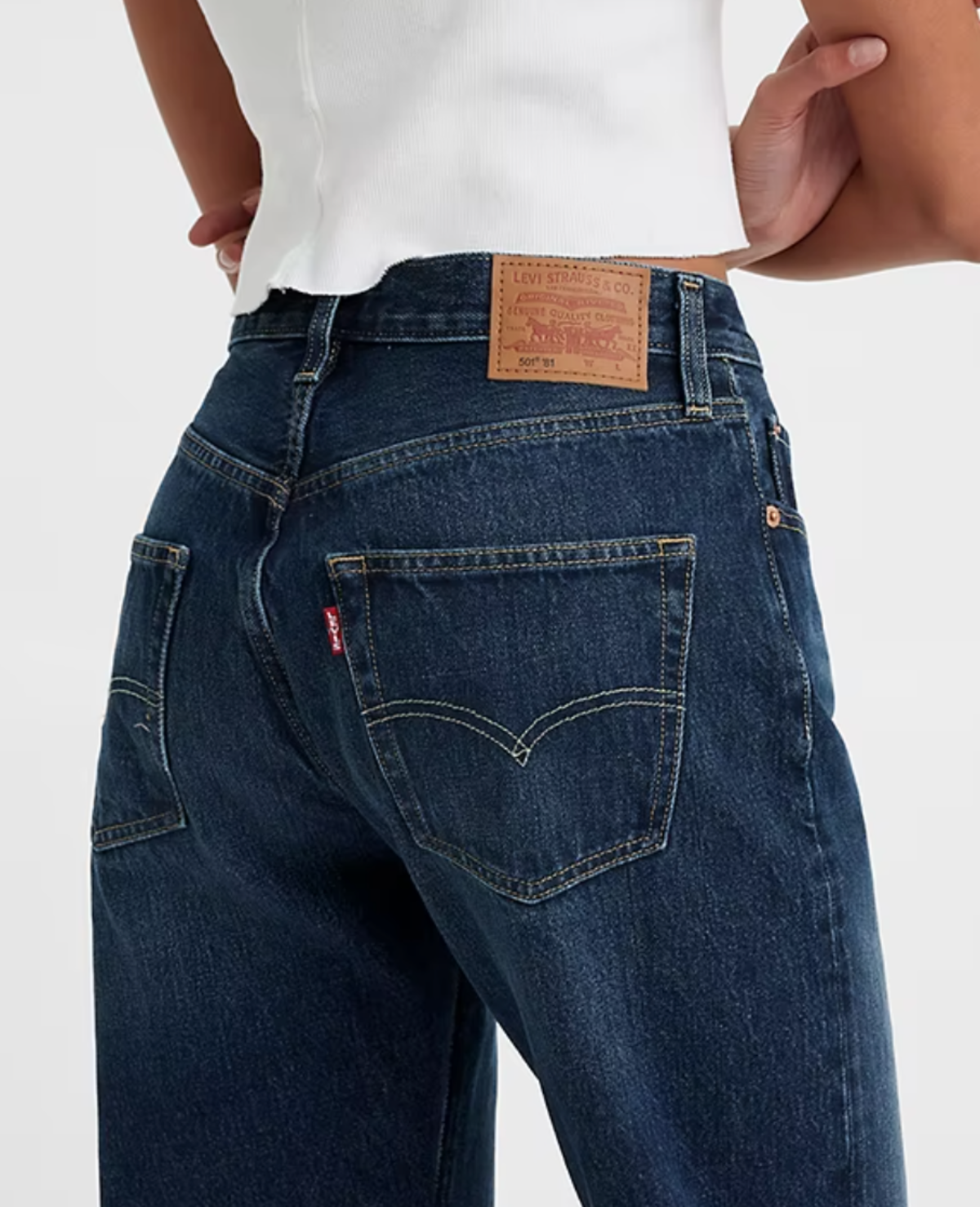 LEVI'S Women's 501 '90s Original Jeans Worn In