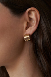 LILI CLASPE Small Elsa Shield Earrings-The Shop Laguna Beach