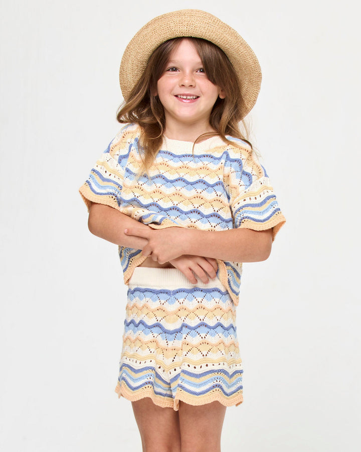 LSPACE Little L Sunnie Crochet Knit Set-The Shop Laguna Beach