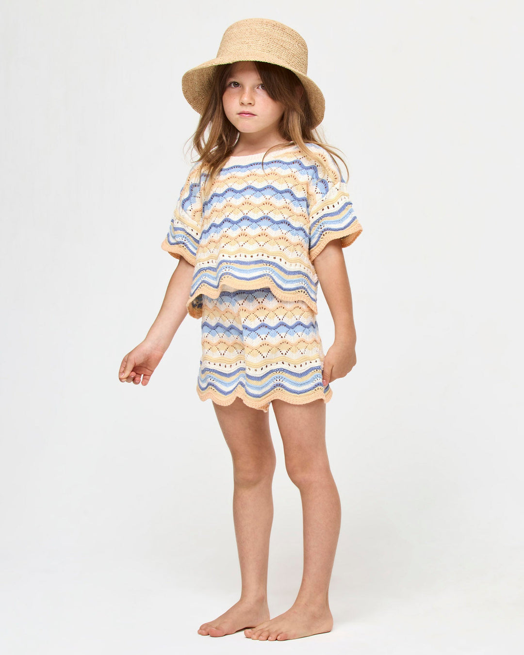 LSPACE Little L Sunnie Crochet Knit Set-The Shop Laguna Beach