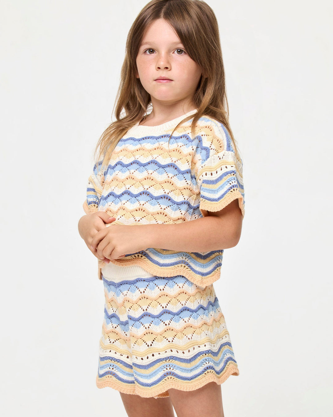 LSPACE Little L Sunnie Crochet Knit Set-The Shop Laguna Beach