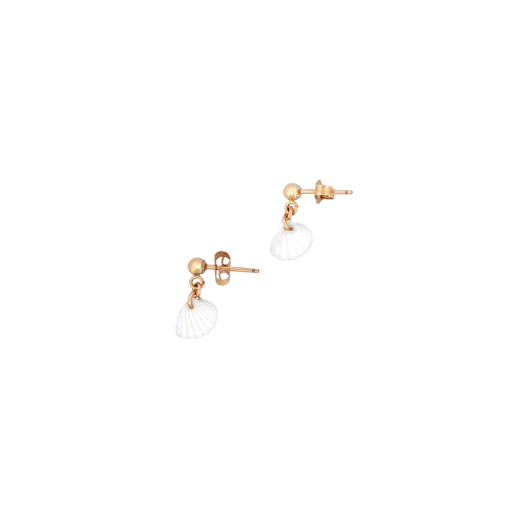 MAY MARTIN Lido Shell Studs