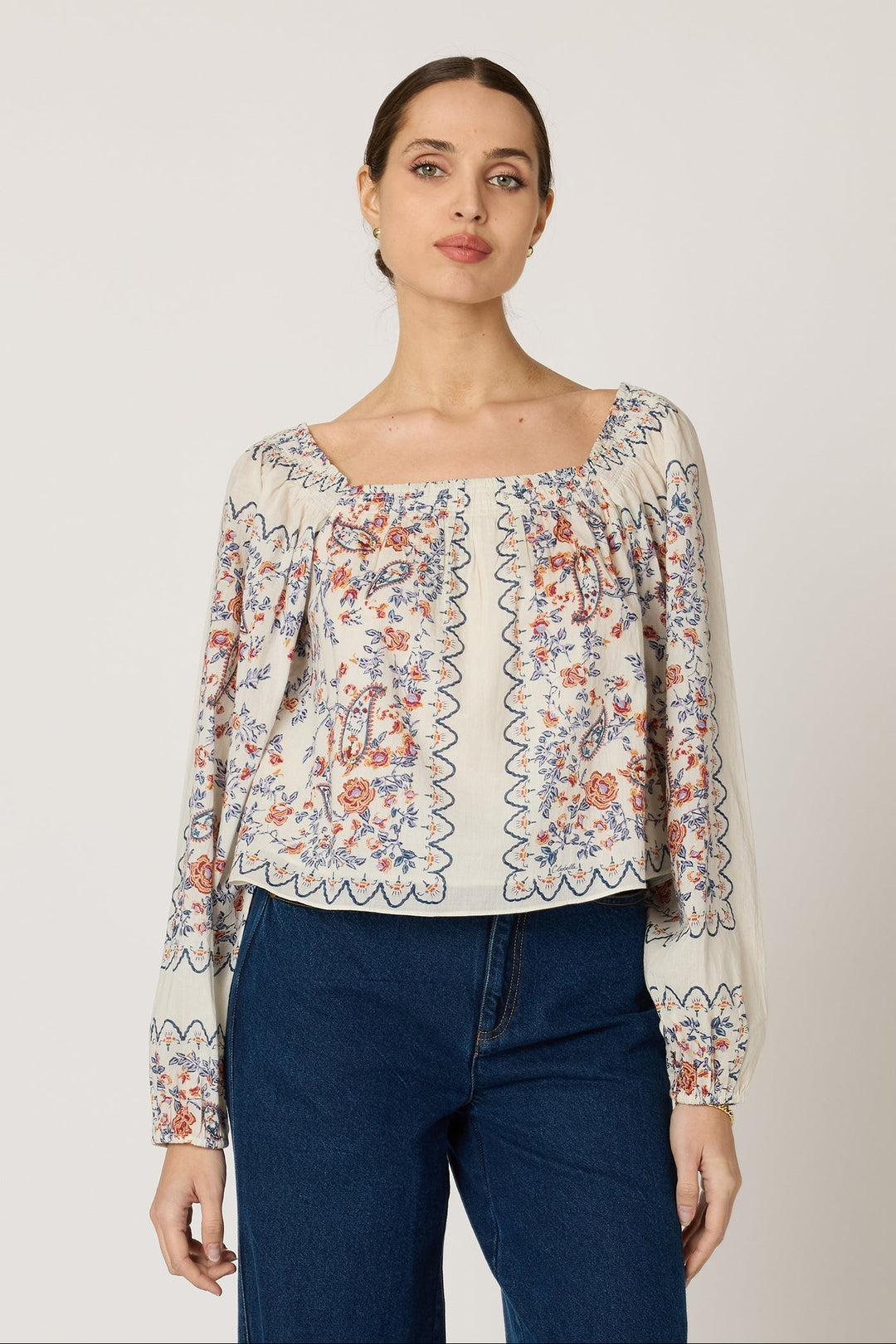 CLEOBELLA Lucille Blouse-The Shop Laguna Beach