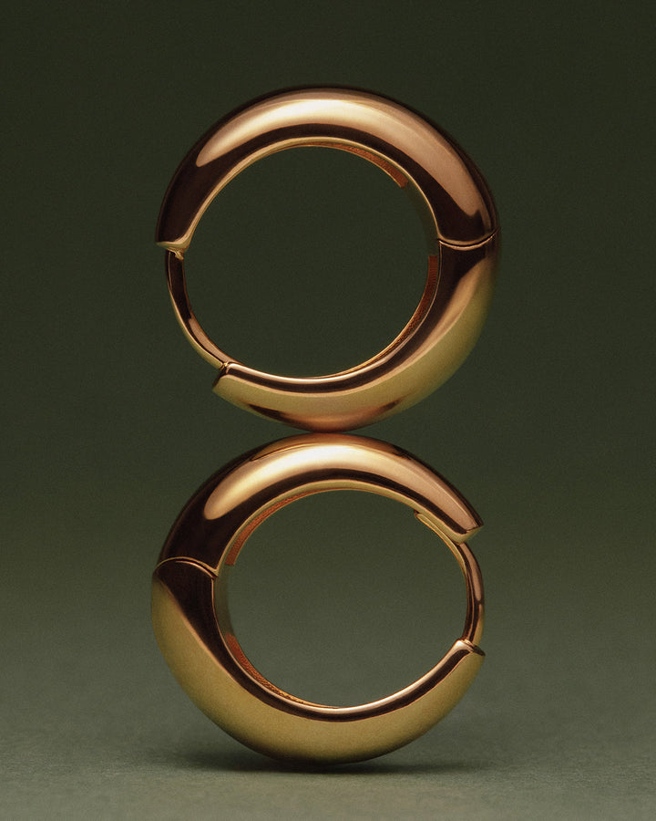 LUV AJ Marbella Hoops - Gold-The Shop Laguna Beach