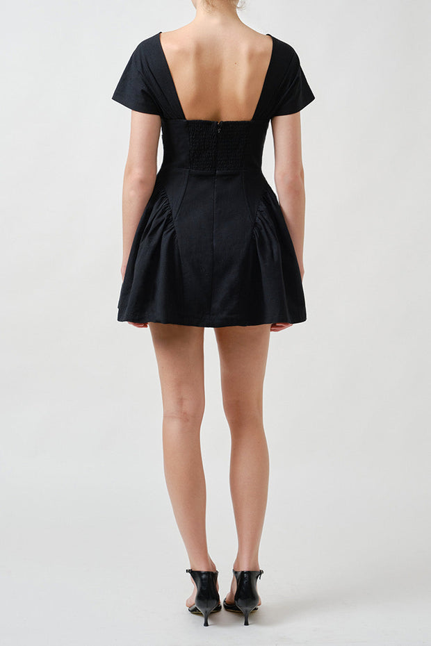 MAUDE CLUB Rae Bustier Mini Dress-The Shop Laguna Beach