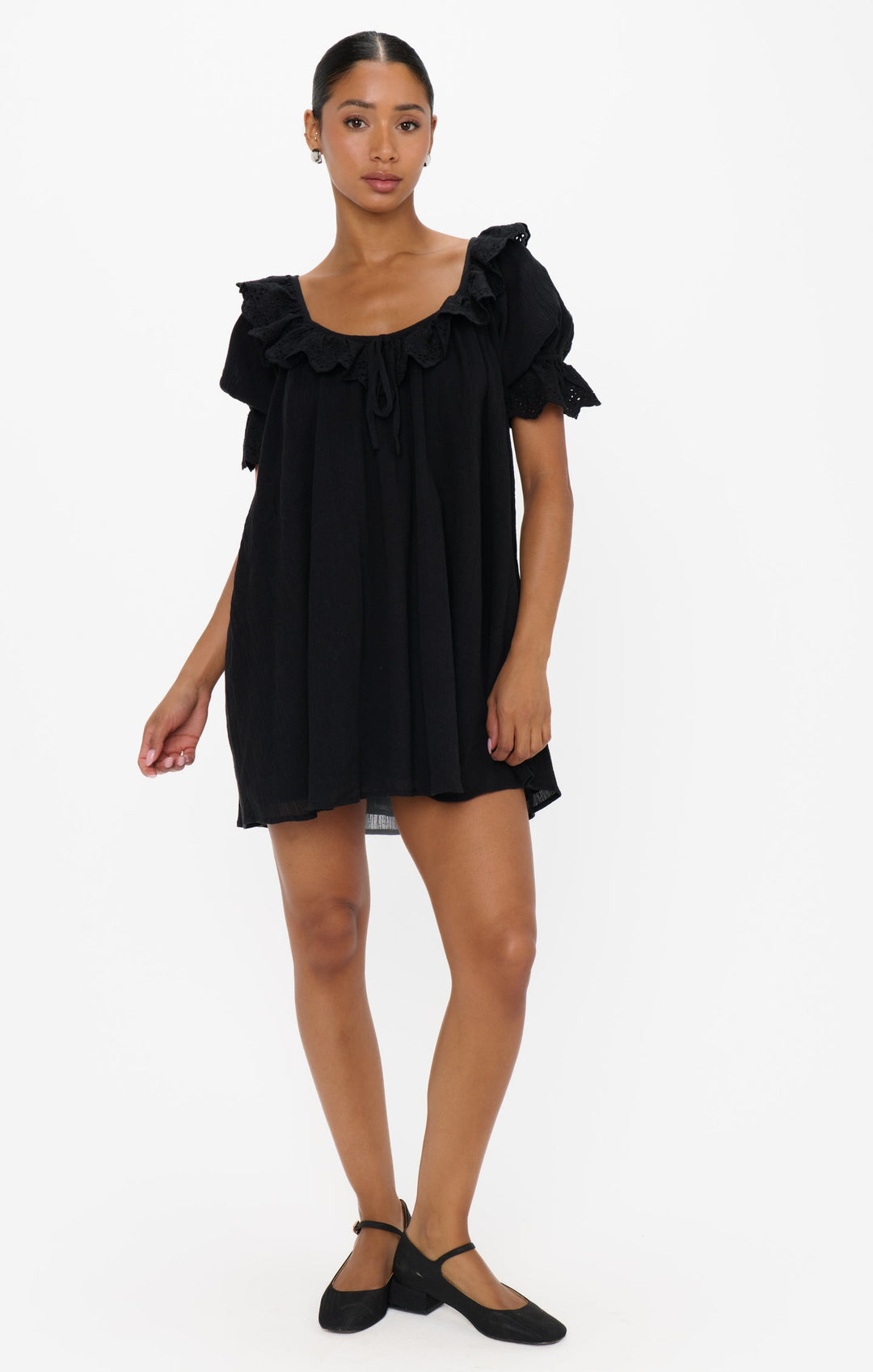 SHOW ME YOUR MUMU Toulouse Cotton Mini Dress-The Shop Laguna Beach