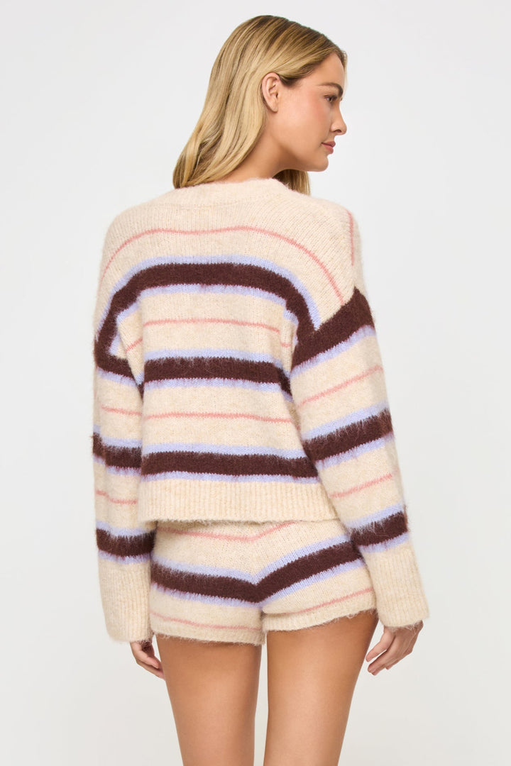 LSPACE Montauk Stripe Sweater-The Shop Laguna Beach