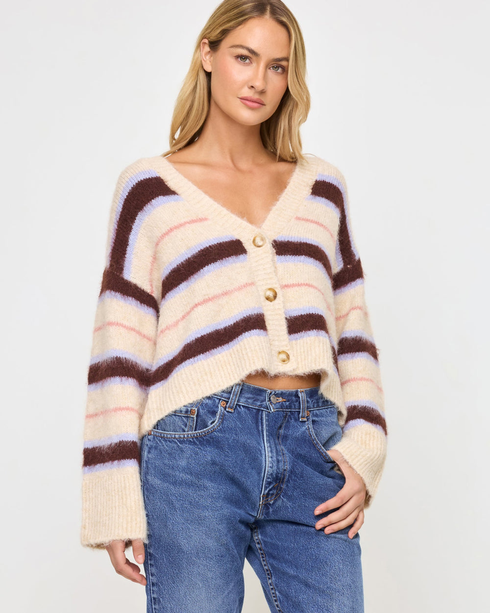 LSPACE Montauk Stripe Sweater-The Shop Laguna Beach