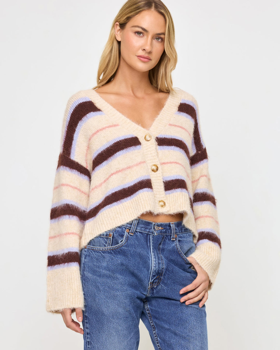 LSPACE Montauk Stripe Sweater-The Shop Laguna Beach