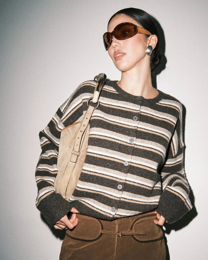 KEEN THE LABEL Monroe Striped Sweater