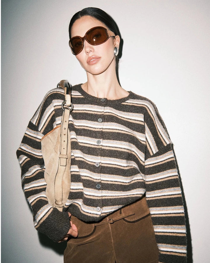 KEEN THE LABEL Monroe Striped Sweater