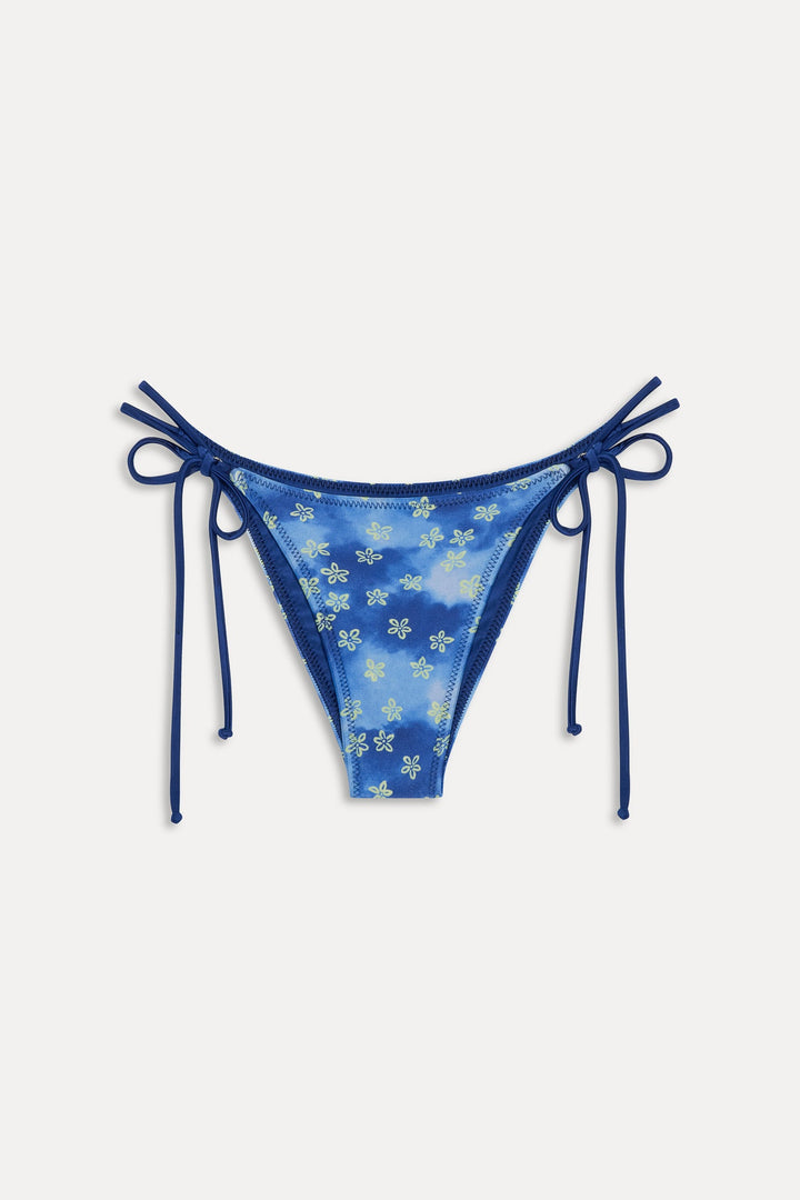 FRANKIES BIKINIS Mackenzie Satin Tie-Side Bottom-The Shop Laguna Beach