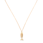 MAY MARTIN Mari Fish Pendant Necklace-The Shop Laguna Beach