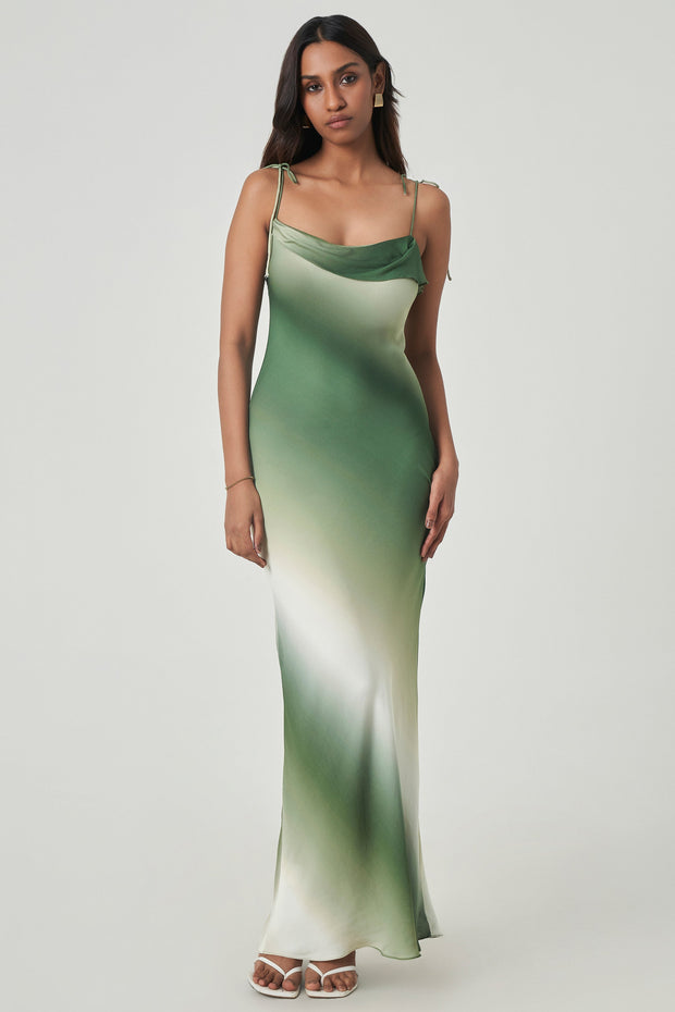 SUMMER AWAY Medina Ombre Slip Dress
