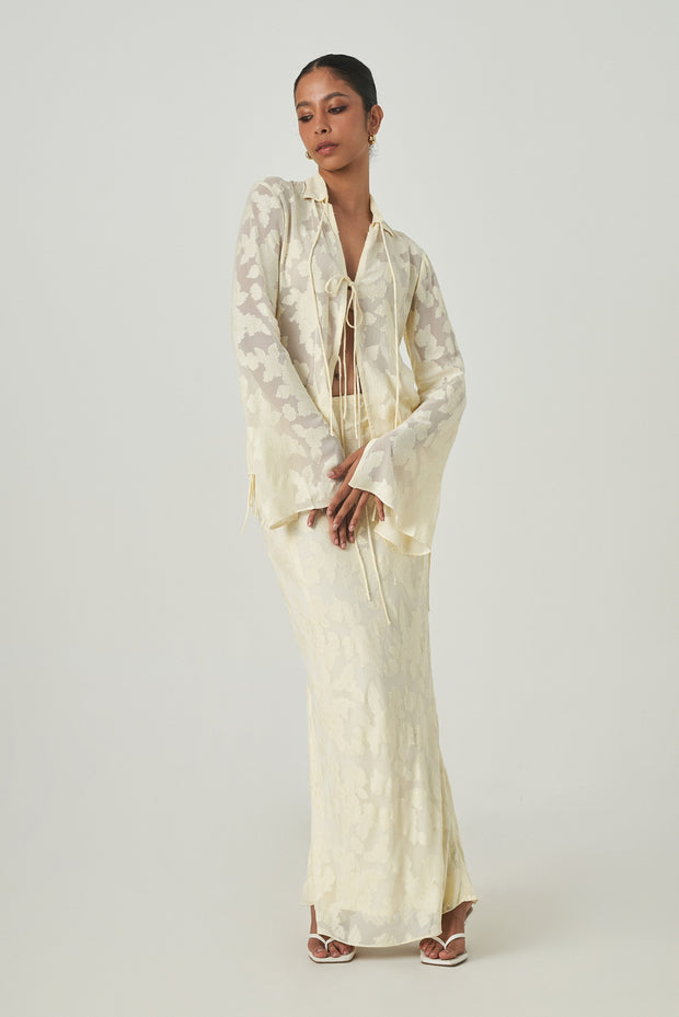 SUMMER AWAY Evora Maxi Skirt-The Shop Laguna Beach