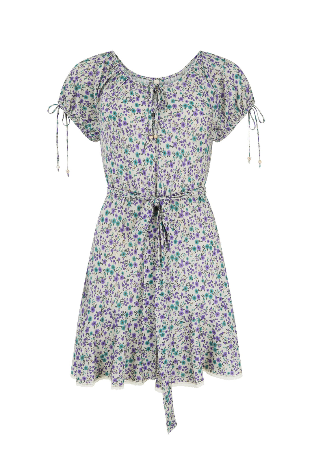 SPELL • VINTAGIA Mimi-Rose Mini Dress-The Shop Laguna Beach