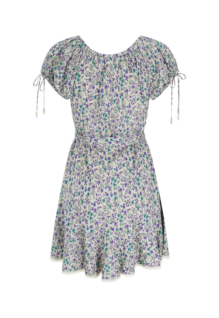 SPELL • VINTAGIA Mimi-Rose Mini Dress-The Shop Laguna Beach