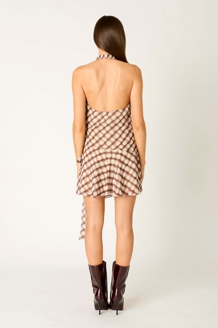 KEEN THE LABEL Livvy Halter Mini Dress