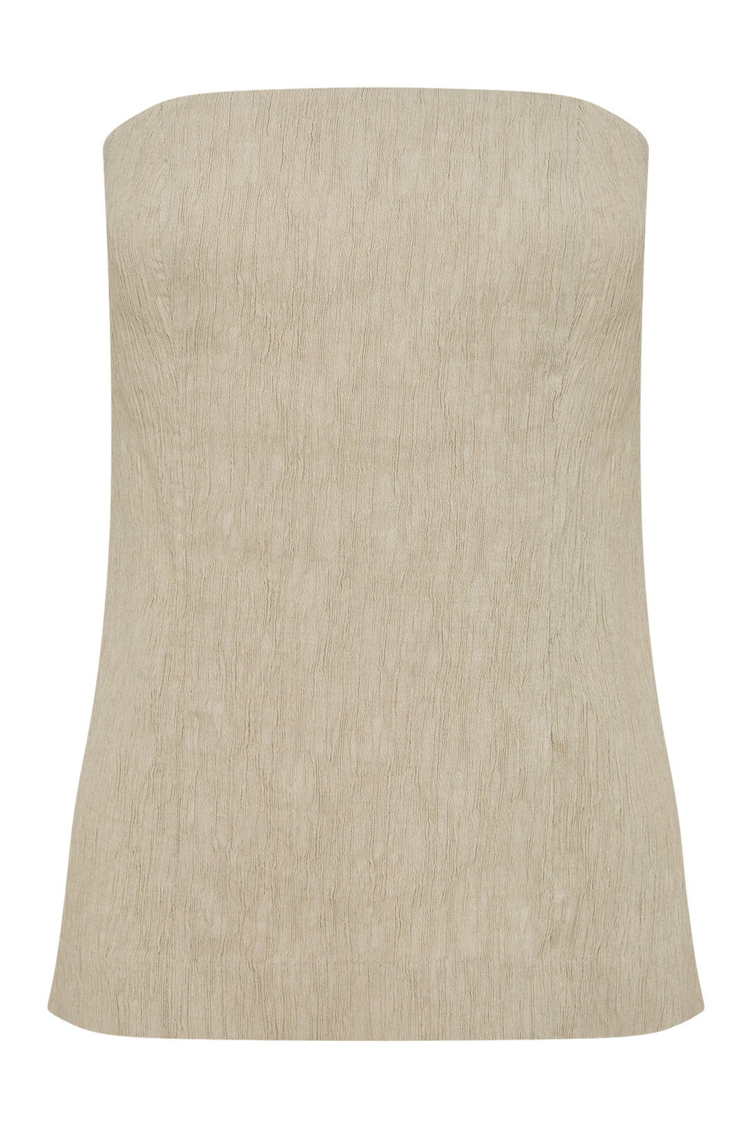 NUDE LUCY Danika Strapless Crinkle Bodice Top-The Shop Laguna Beach