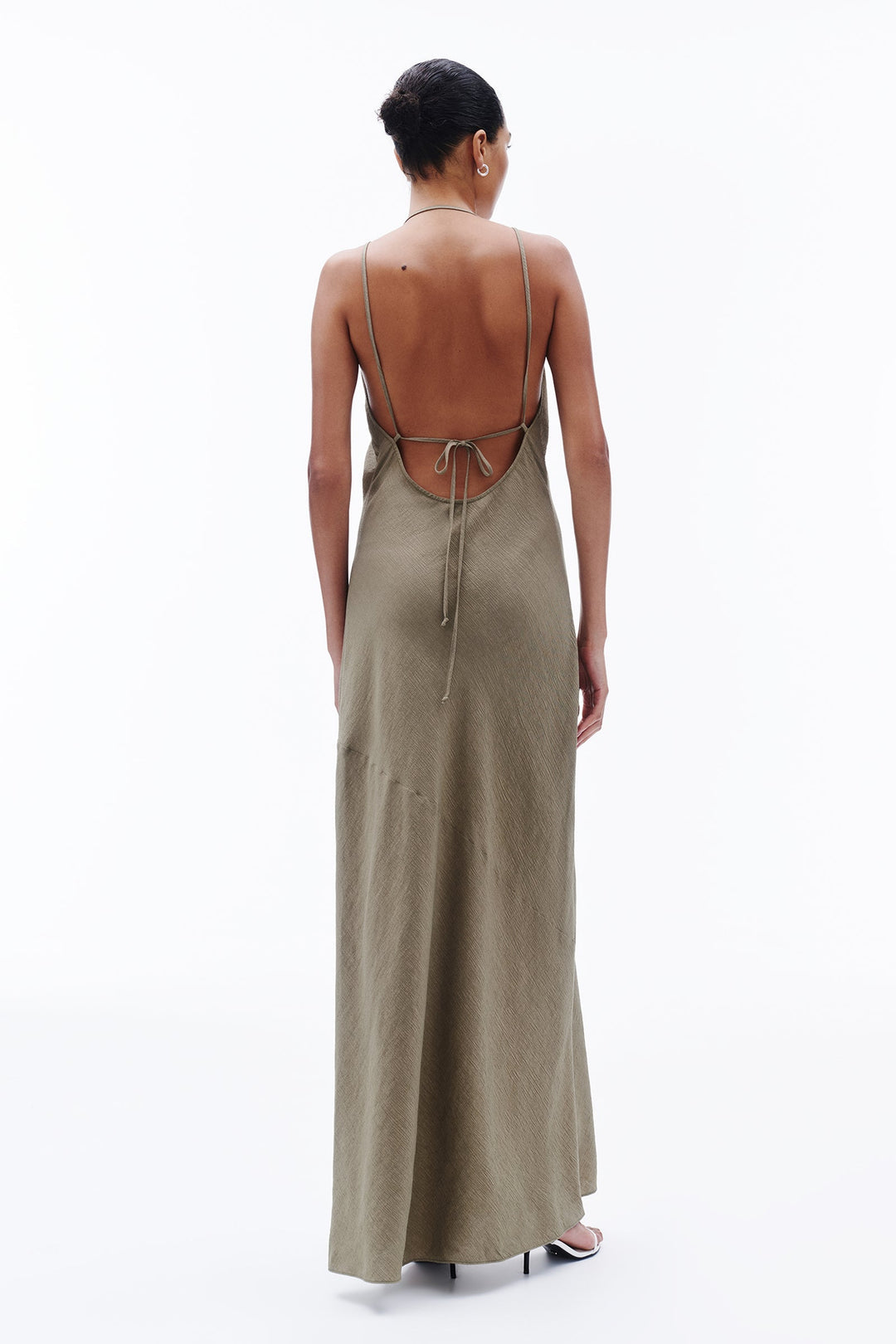 NUDE LUCY Winfield Crinkle Maxi Dress-The Shop Laguna Beach