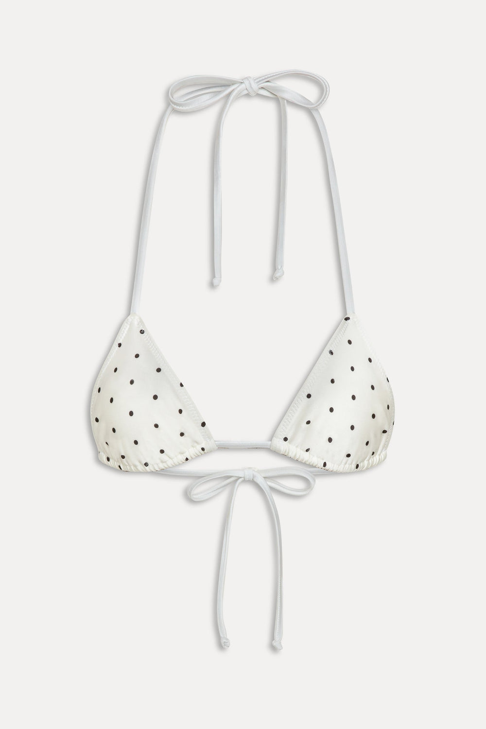 FRANKIES BIKINIS X PAIGE LORENZE Nick Satin Tri Top-The Shop Laguna Beach