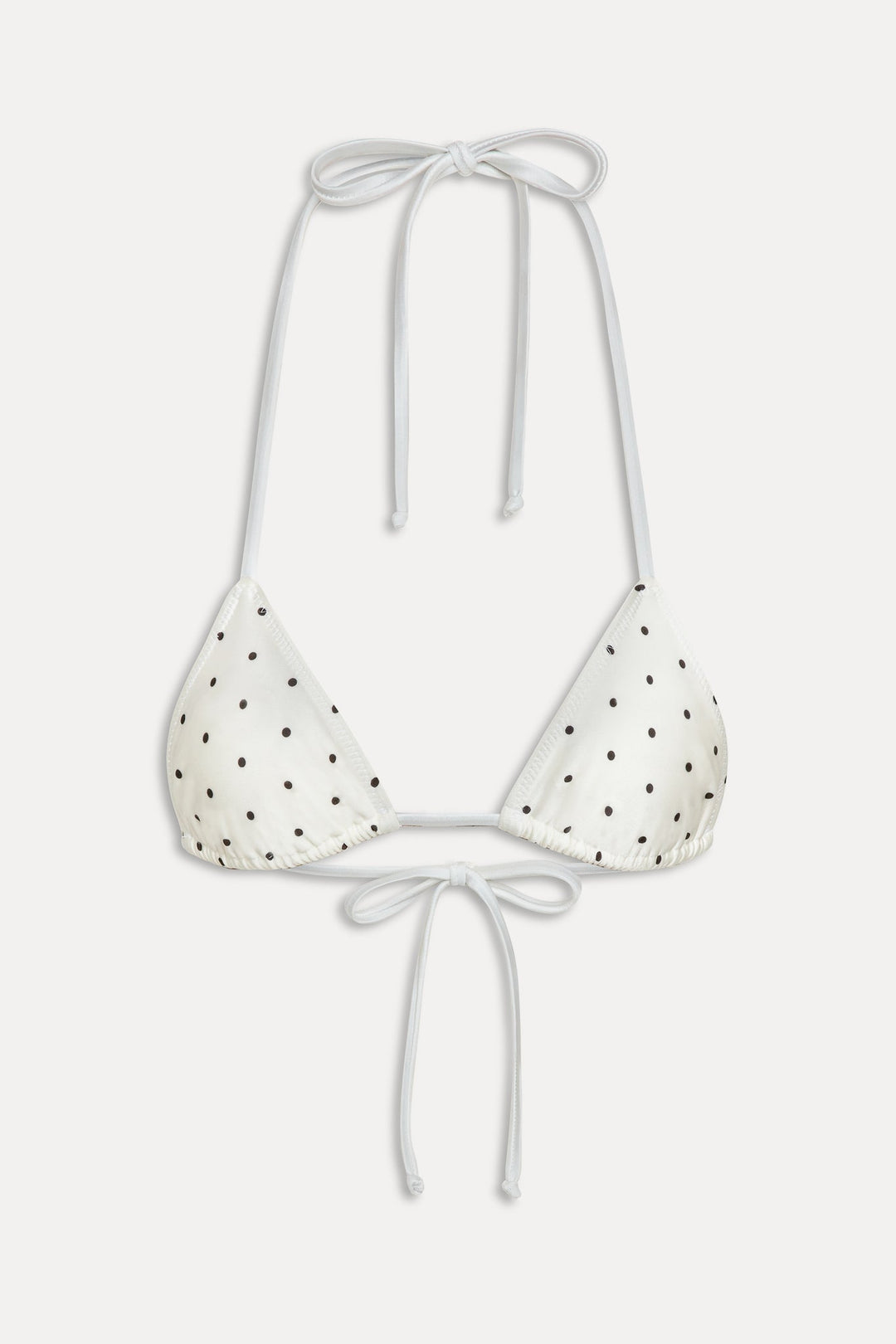 FRANKIES BIKINIS X PAIGE LORENZE Nick Satin Tri Top-The Shop Laguna Beach