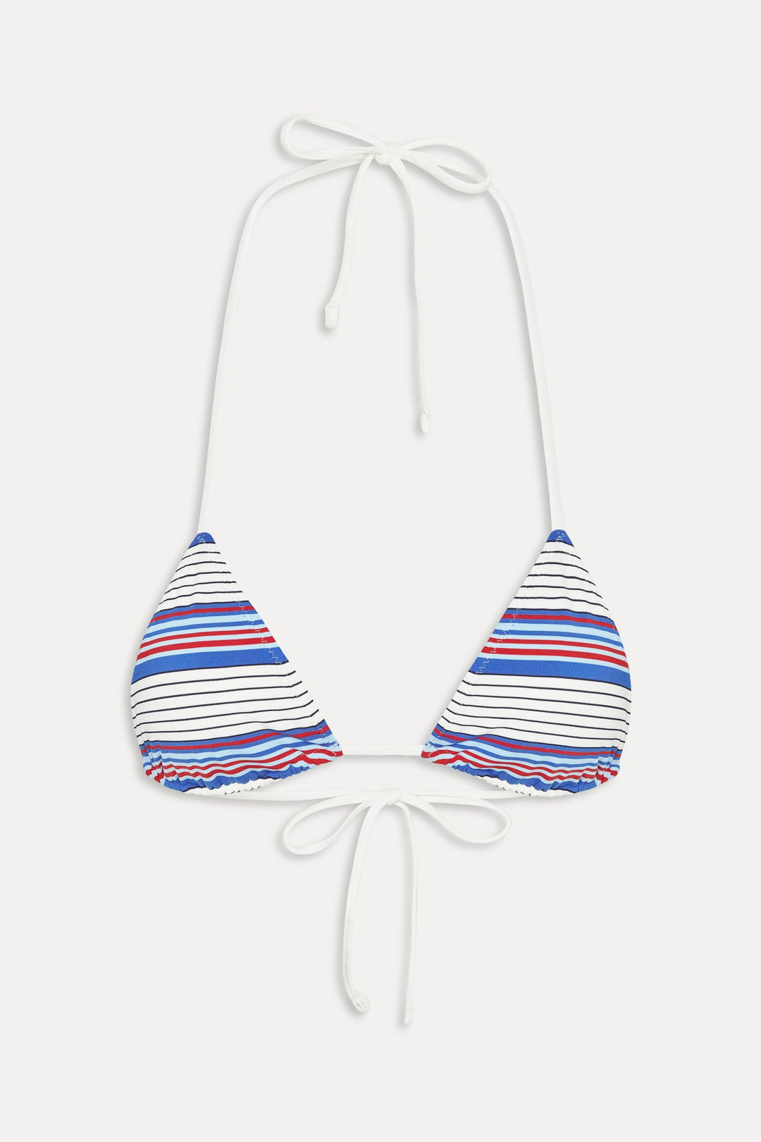 FRANKIES BIKINIS Nick Stripe Tri Top