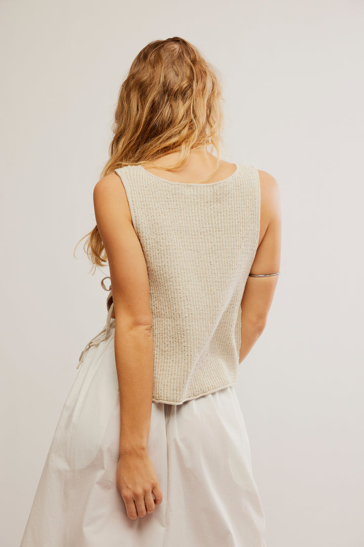 FREE PEOPLE Lizzie Sweater Tank-The Shop Laguna Beach