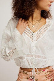 FREE PEOPLE Sweet Love Blouse-The Shop Laguna Beach