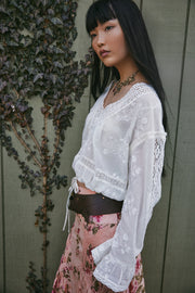 FREE PEOPLE Sweet Love Blouse-The Shop Laguna Beach