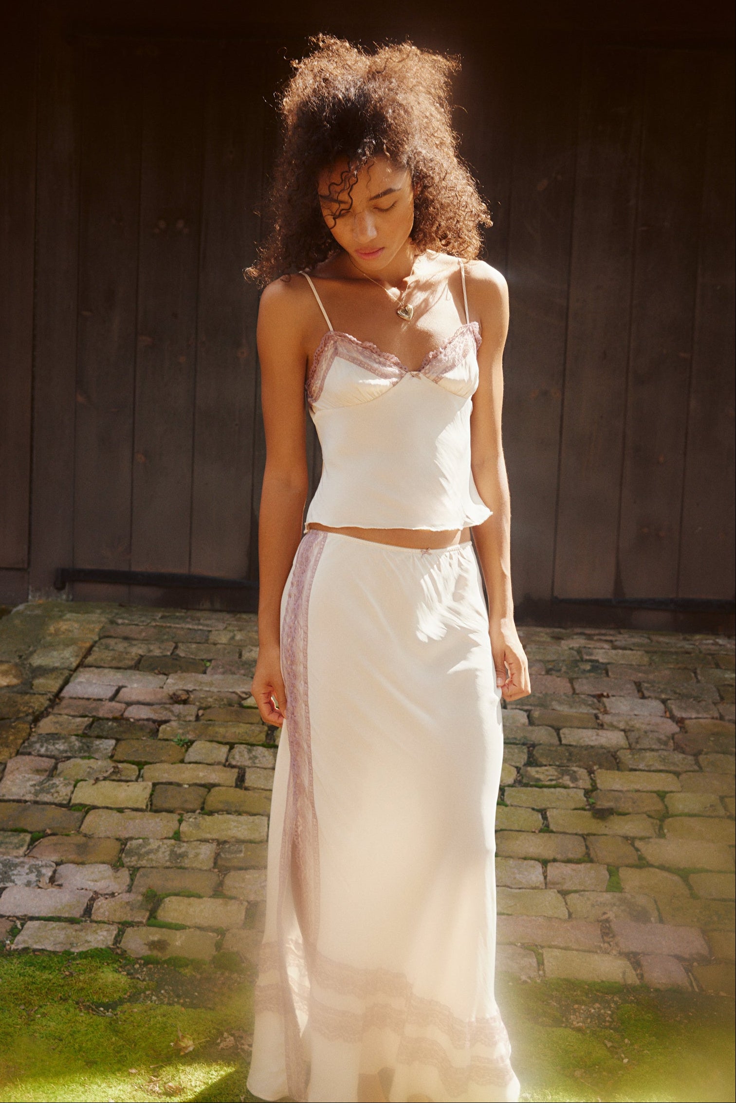 FREE PEOPLE Wish You Were Here Cami • Pearled Elderberry | The
