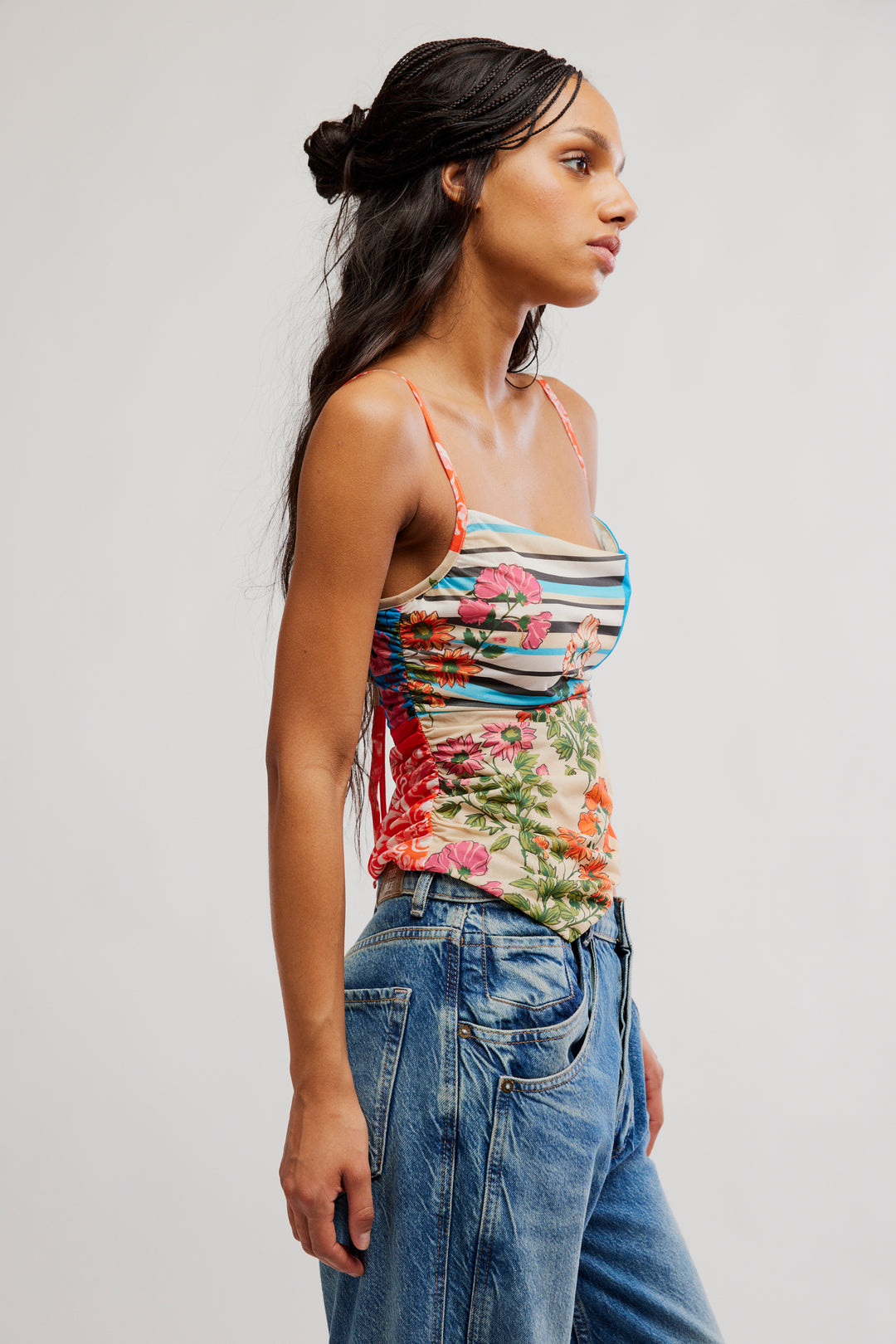 FREE PEOPLE Estella Patchwork Tank-The Shop Laguna Beach