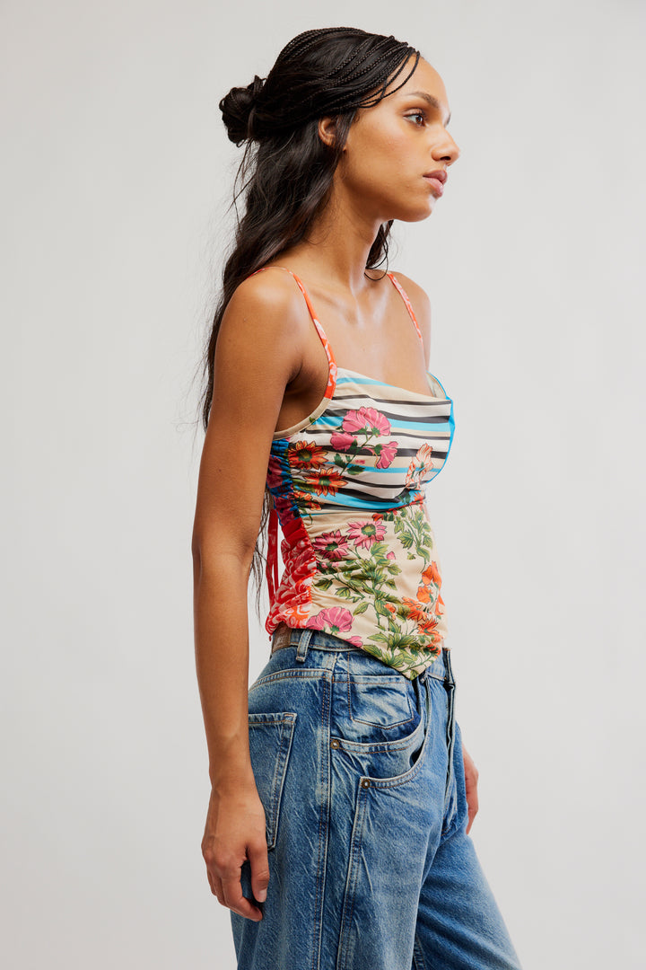 FREE PEOPLE Estella Patchwork Tank-The Shop Laguna Beach