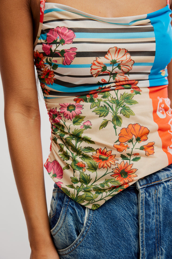 FREE PEOPLE Estella Patchwork Tank-The Shop Laguna Beach
