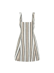 KIVARI Oaklee Stripe Mini Dress-The Shop Laguna Beach
