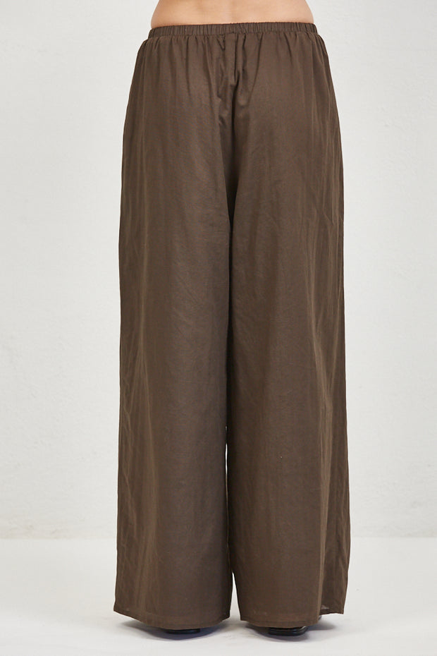 A. REN Simone Linen Elastic Pant-The Shop Laguna Beach