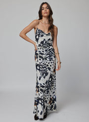 STILLWATER Mesh Siren Song Maxi Dress-The Shop Laguna Beach