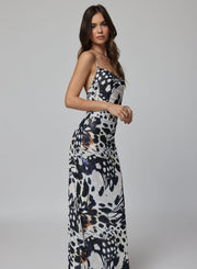 STILLWATER Mesh Siren Song Maxi Dress-The Shop Laguna Beach