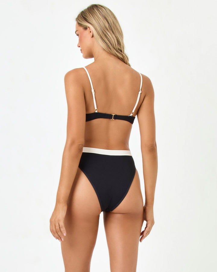 LSPACE Frenchi Pique Bitsy Bottom - More Colors Available-The Shop Laguna Beach