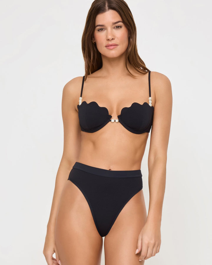 LSPACE Frenchi Pique Bitsy Bottom - More Colors Available-The Shop Laguna Beach