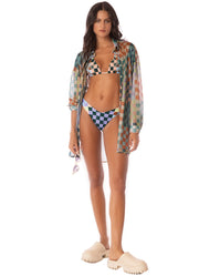 MAAJI Manele Printed Coverup Shirt-The Shop Laguna Beach