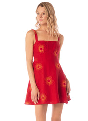 MAAJI Isolde Linen Mini Dress-The Shop Laguna Beach