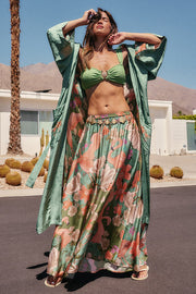 SPELL • PARADISE FOUND Floridian Maxi Skirt