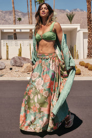 SPELL • PARADISE FOUND Floridian Maxi Skirt