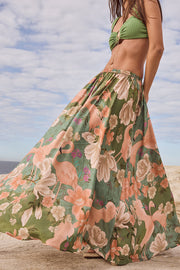 SPELL • PARADISE FOUND Floridian Maxi Skirt