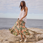 SPELL • PARADISE FOUND Floridian Maxi Skirt