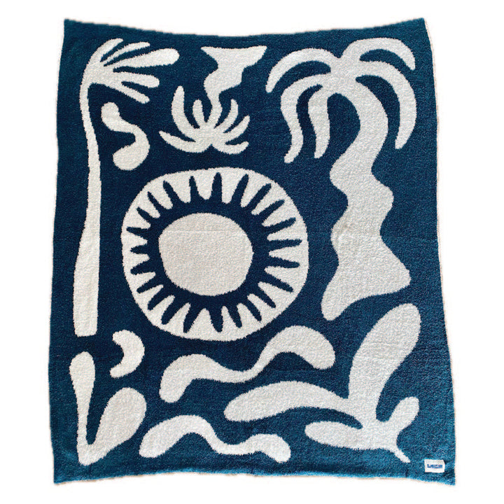 SUNDREAM Dream Plush Throw Blanket - More Prints Available-The Shop Laguna Beach