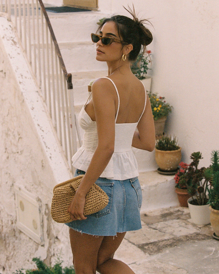 LSPACE Clover Corset Tank-The Shop Laguna Beach