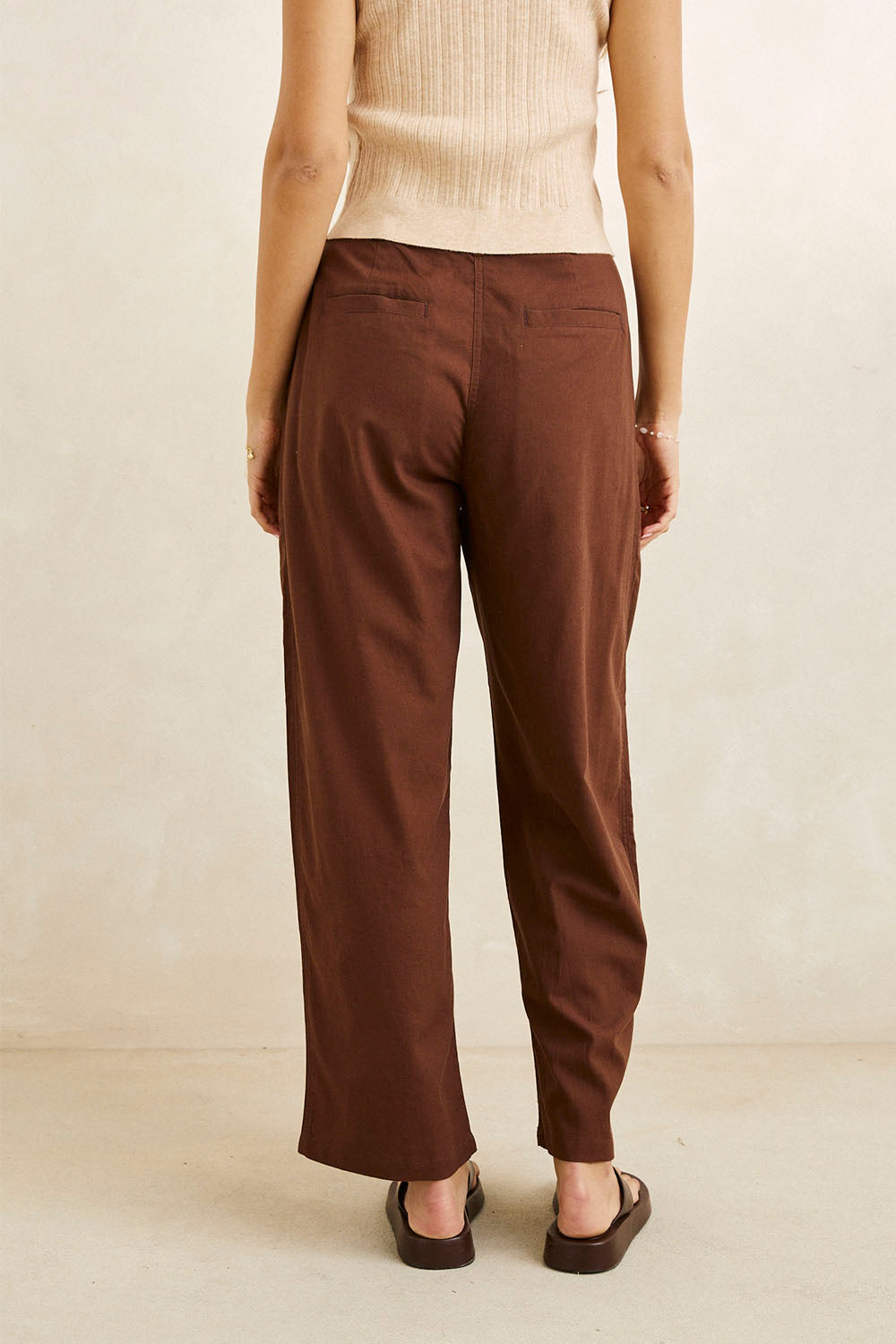 RHYTHM Venice Linen Trouser Pant